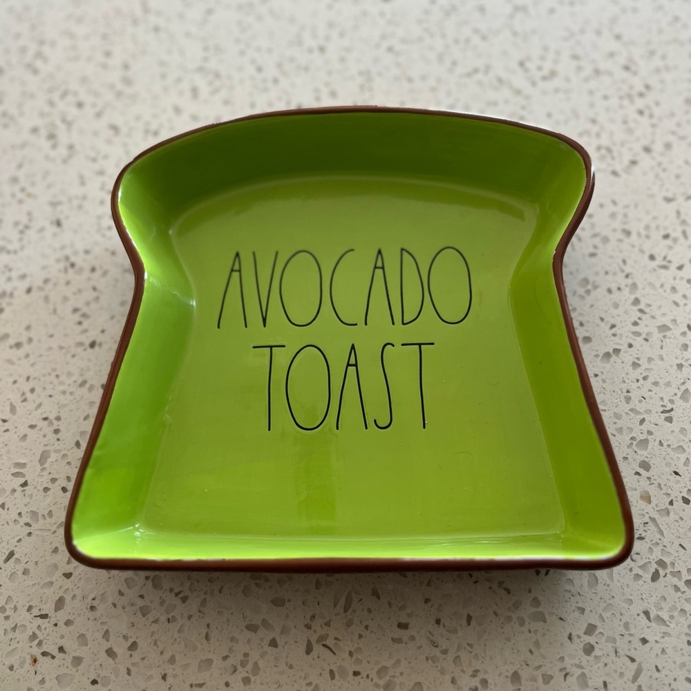 Rae dunn Avacado toast